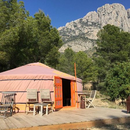 La Yurta Naranja Hotel Finestrat Buitenkant foto