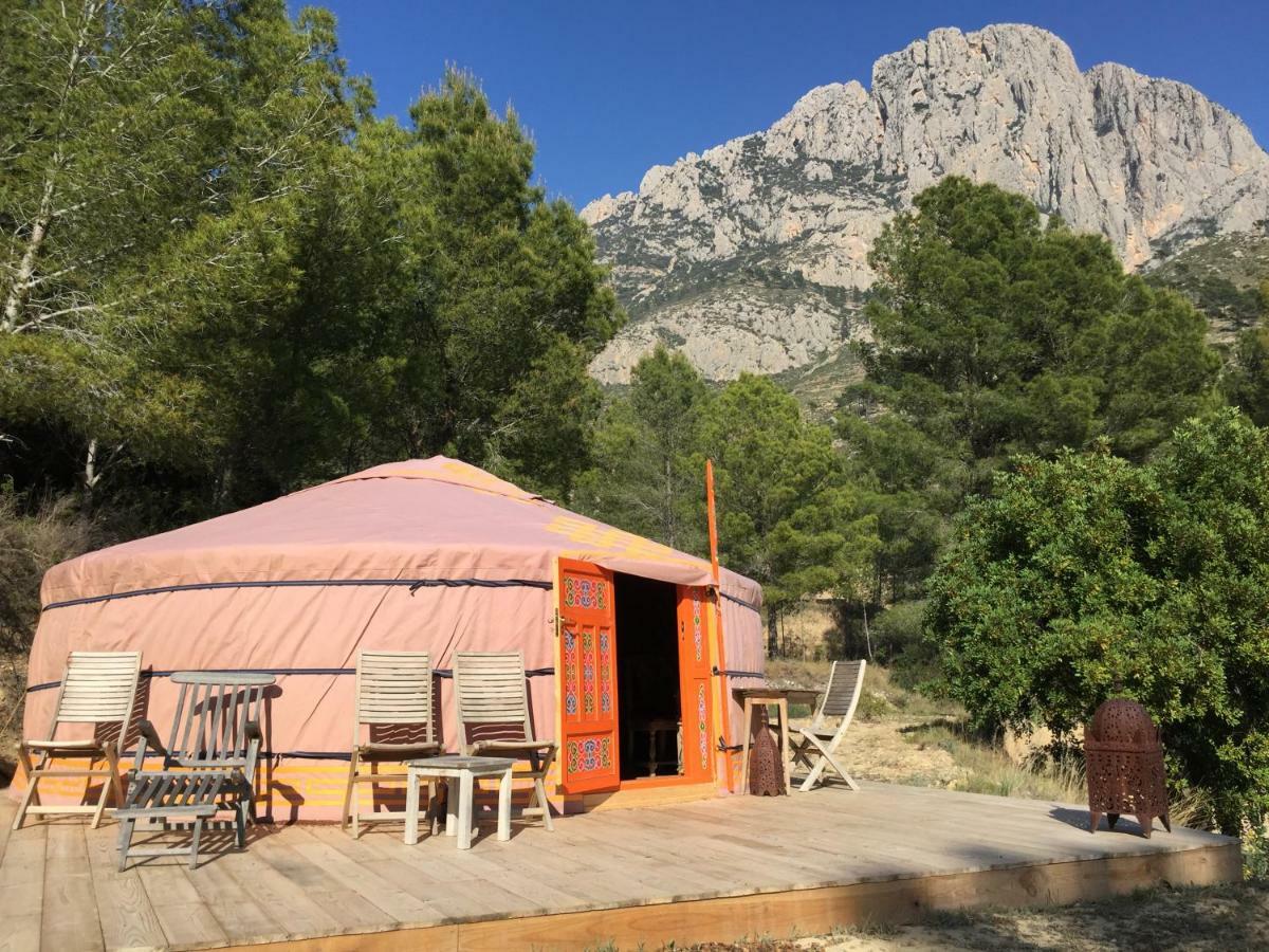 La Yurta Naranja Hotel Finestrat Buitenkant foto